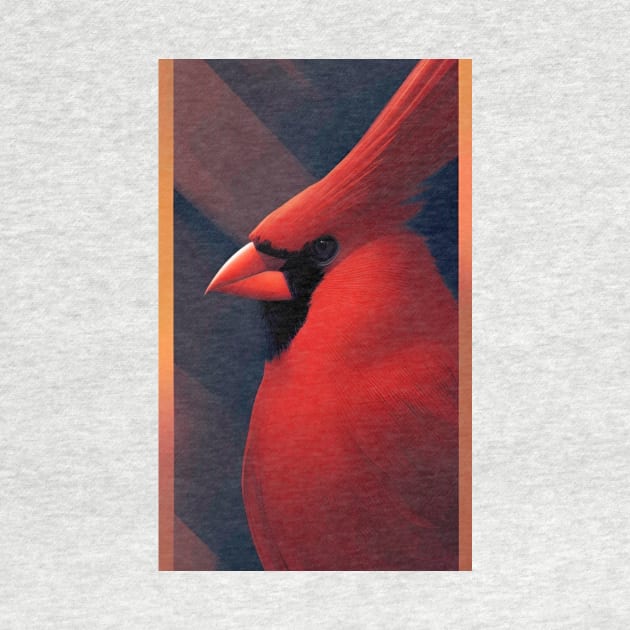 Red detailed Cardinal by ShopSunday